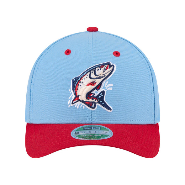 Spokane Indians New Era Redband 9FORTY MC Snapback