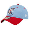 Spokane Indians Redband Trout Light Blue Adj Cap