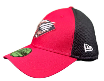 Red & Black Primary Logo Flex Fit