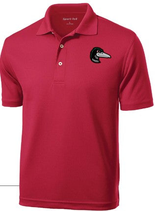 Great Lakes Loons Bimm Ridder Red Performance Polo