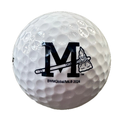 Mississippi Braves Golf Ball