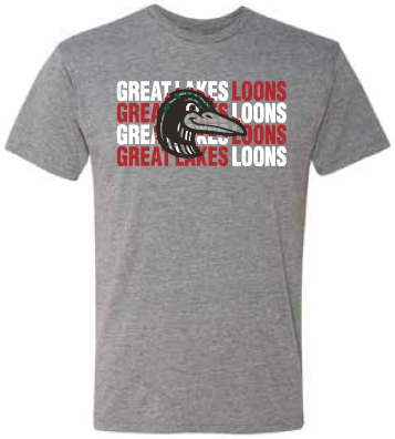 Great Lakes Loons 108 Stitches Repeater Tee