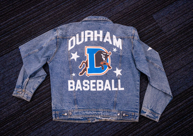 Durham Bulls Boyfriend Denim QB Jacket