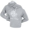 Retro LS Ladies Primary Crop Hoodie