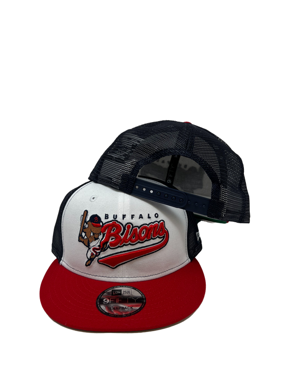 Buffalo Bisons Retro '88 Script Mesi 950 Snapback Adjustable Cap