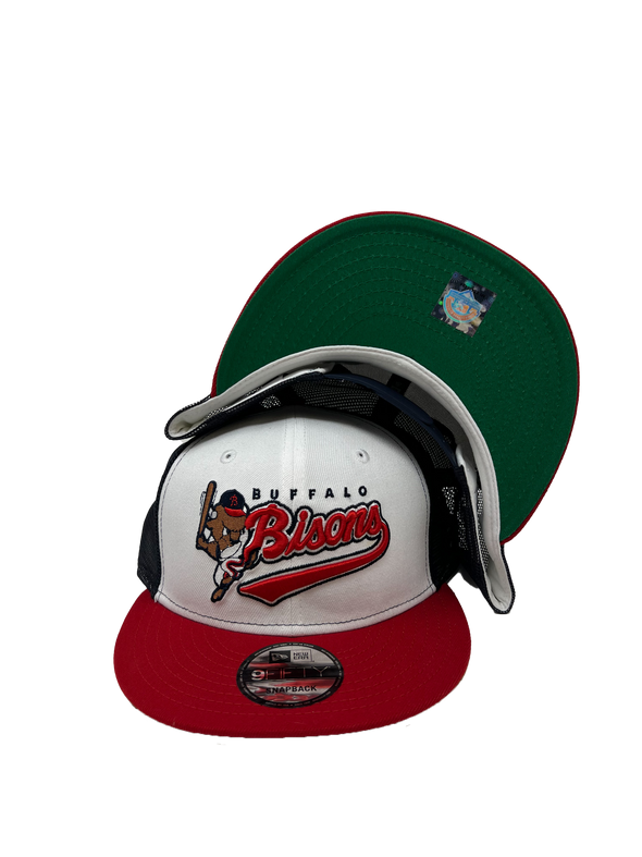 Buffalo Bisons Retro '88 Script Mesi 950 Snapback Adjustable Cap