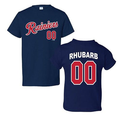 Tacoma Rainiers Youth Navy Rhubarb Jersey Tee