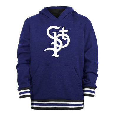 Saints New Era Rib Trim STP Logo Youth Hoodie