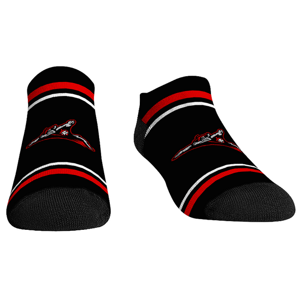 Richmond Flying Squirrels Rock 'Em Solid Line Low-Cut Socks