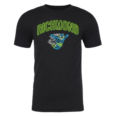 Richmond Flying Squirrels COPA AV Neon Tee