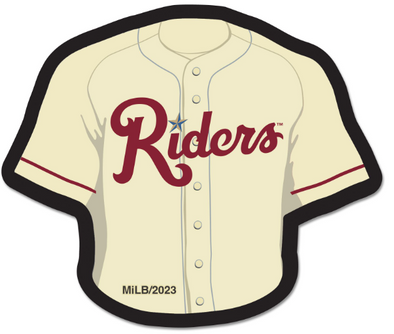 Jersey Riders Pin