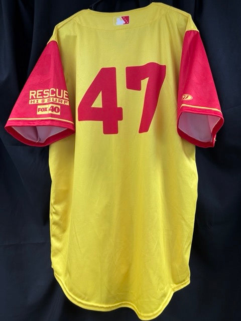 JERSEY RESCUE HI-SURF #47-SIZE 50, SACRAMENTO RIVER CATS