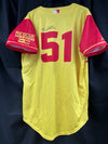 JERSEY RESCUE HI-SURF #51-SIZE 48-SIGNED, SACRAMENTO RIVER CATS