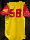 JERSEY RESCUE HI-SURF #58 SIGNED-SIZE 48, SACRAMENTO RIVER CATS