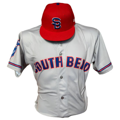 South Bend Cubs Retired Game Worn Grey Road Jerseys
