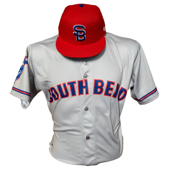 South Bend Cubs Official Game Worn Grey Road Jerseys