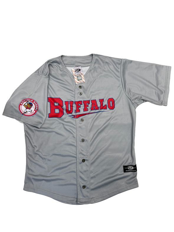 Buffalo Bisons Sublimated Road Replica Jersey