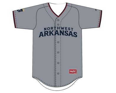 Northwest Arkansas Naturals Youth Road Jersey