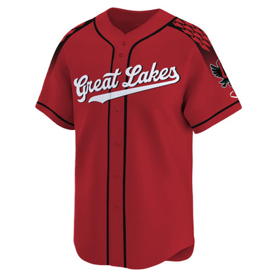 Great Lakes Loons Wilson Red Road Replica Jersey - Youth