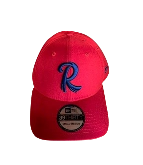 New Era 39Thirty Red Feathered R Road Stretch Fit Hat