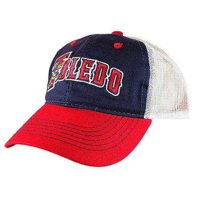 Toledo Mud Hens Road Font Mesh OC Cap