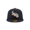 Scranton/Wilkes-Barre RailRiders 59Fifty New Era SWB Logo Cap