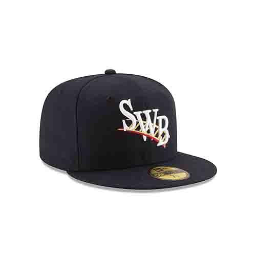 Scranton/Wilkes-Barre RailRiders 59Fifty New Era SWB Logo Cap