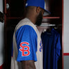 South Bend Cubs Men's Authentic On Field Road Jersey