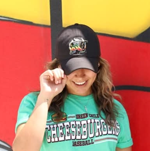 Albuquerque Isotopes Hat-Green Chile Cheeseburgers Roaster