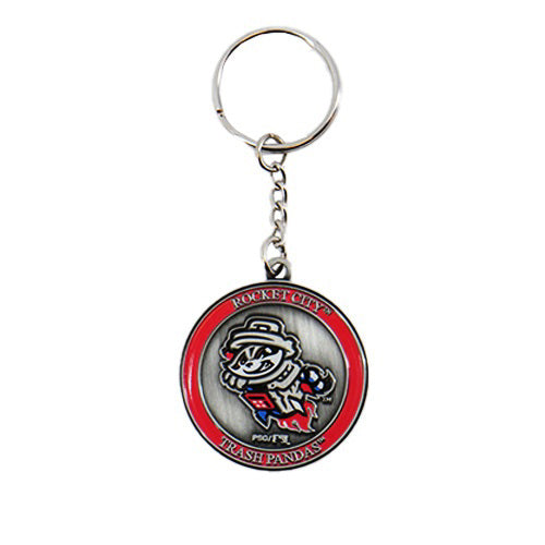 Rocket City Trash Pandas Double Sided Keychain – Minor League