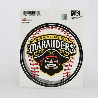 Bradenton Marauders Logo Baseball Decal