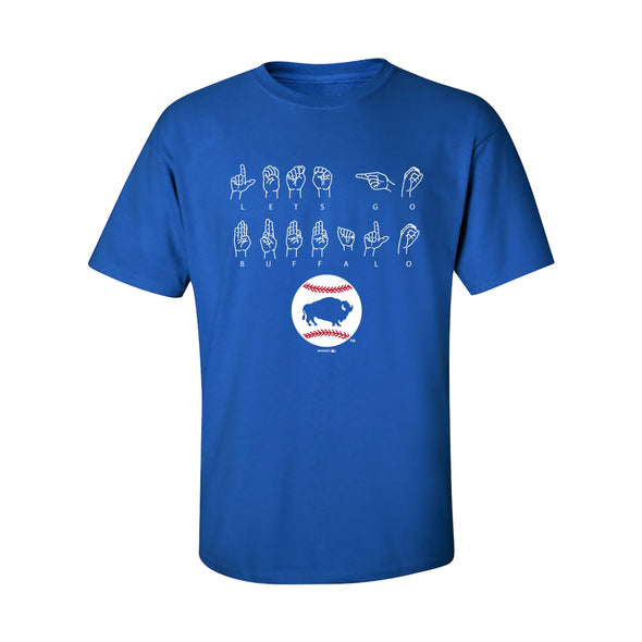 Buffalo Bisons Royal Alt ASL Tee