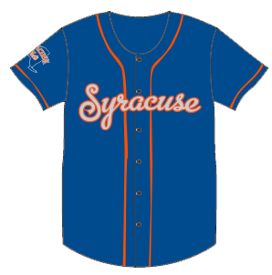 Syracuse Mets Royal Replica Sublimated Jersey