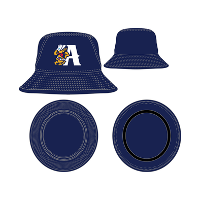Amarillo Sod Poodles New Era Royal Lean A Bucket Hat