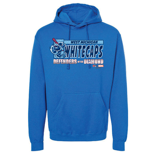 West Michigan Whitecaps Marvel’s Defenders of the Diamond Youth Hoodie