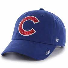 Chicago Cubs Royal Sparkle Clean Up Hat