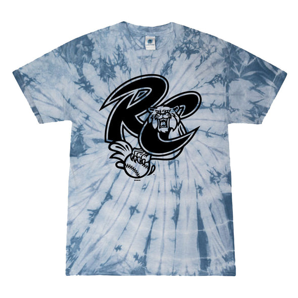 TIE DYE SPIDER DENIM, SACRAMENTO RIVER CATS