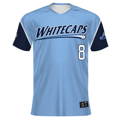 West Michigan Whitecaps Freestyle Chopper V-Neck Jersey - CUSTOM ORDER