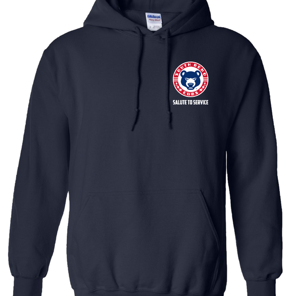 South Bend Cubs Salute To Service Hoodie
