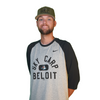 Beloit Sky Carp Nike 3/4 Home Raglan