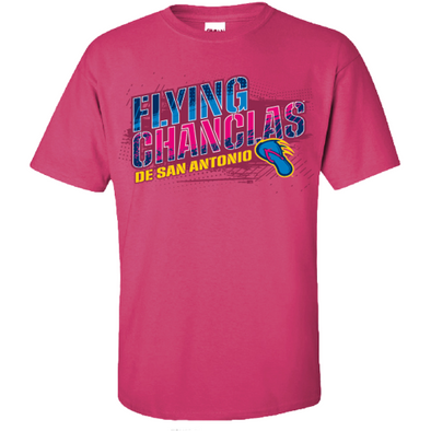 San Antonio Missions Flying Chanclas de San Antonio Pink Heliconia T