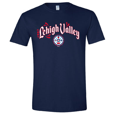 Lehigh Valley IronPigs Pa Dutch Hex Mens Tee