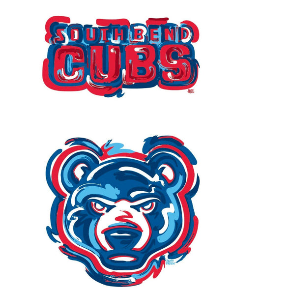 South Bend Cubs Storm Striker Royal T-shirt