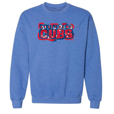 South Bend Cubs Storm Striker Royal Crewneck Sweatshirt