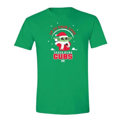 South Bend Cubs Yoda Holiday T-Shirt