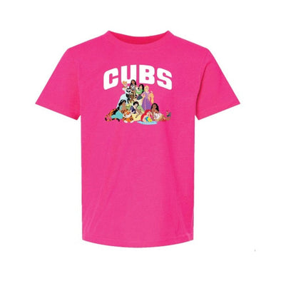 South Bend Cubs Disney Princess Toddler T-shirt