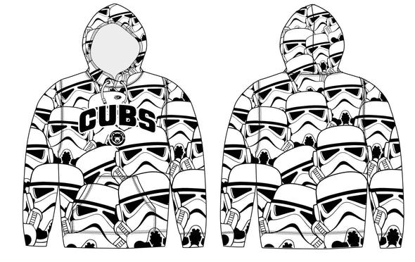 South Bend Cubs Star Wars Hoodie