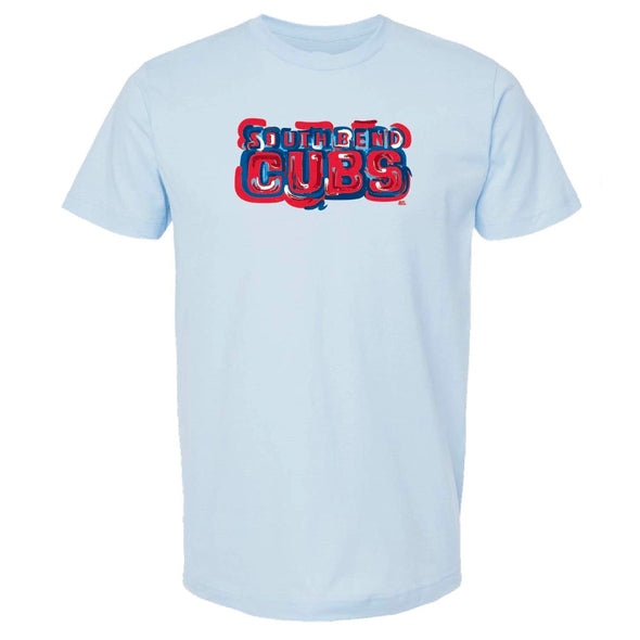 South Bend Cubs Storm Striker Light Blue T-shirt