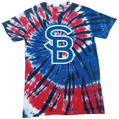 South Bend Cubs Youth Tie Dye T-shirt
