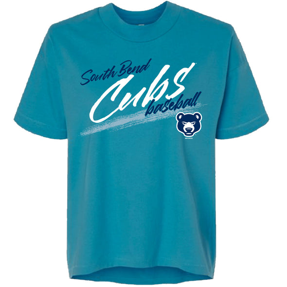 South Bend Cubs Women's Drop Tail T-shirt